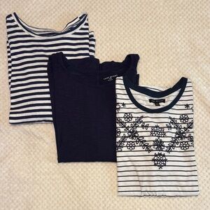 🔥 EUC Lane Bryant Navy Blue Top Bundle – Women’s 18/20 (3 Pieces)